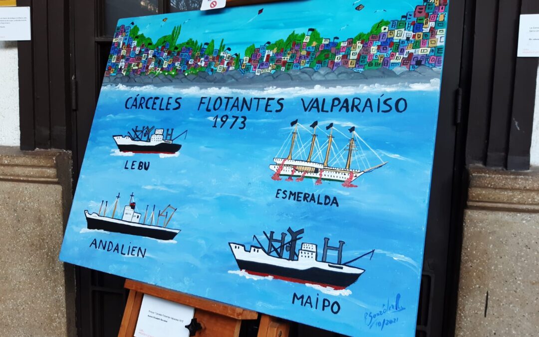 Inauguración Exposición Buque Lebu, Cárcel Flotante